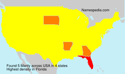 Surname Marity in USA