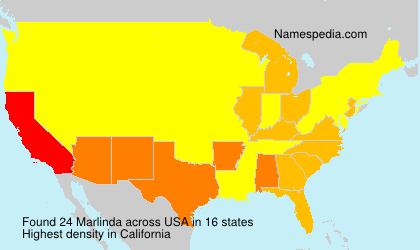 Surname Marlinda in USA