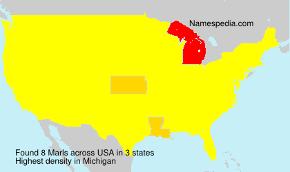 Surname Marls in USA