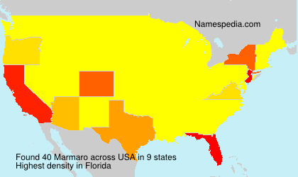 Surname Marmaro in USA