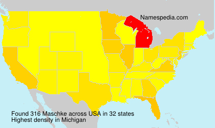 Surname Maschke in USA