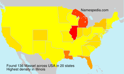 Surname Massel in USA