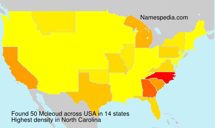 Surname Mcleoud in USA