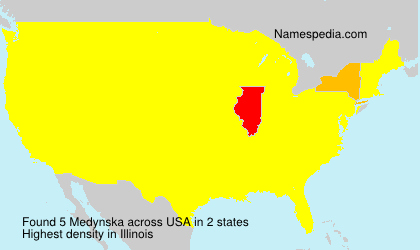 Surname Medynska in USA