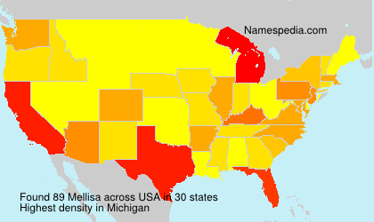 Surname Mellisa in USA