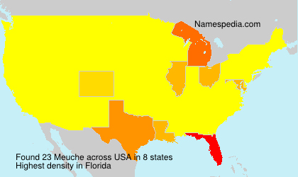 Surname Meuche in USA