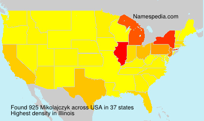 Surname Mikolajczyk in USA