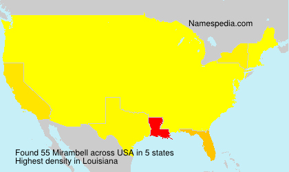Surname Mirambell in USA