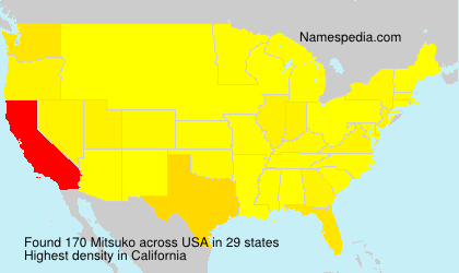 Surname Mitsuko in USA