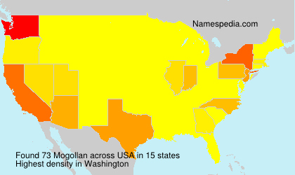Surname Mogollan in USA