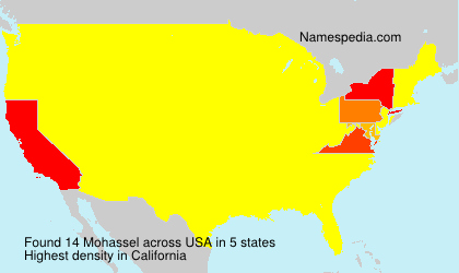 Surname Mohassel in USA