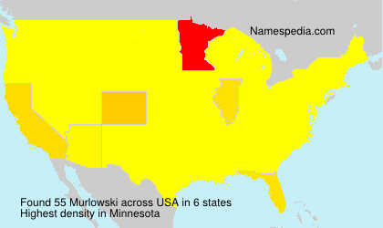 Surname Murlowski in USA