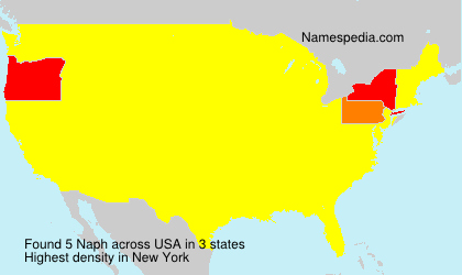 Surname Naph in USA
