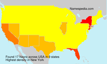 Surname Nayra in USA