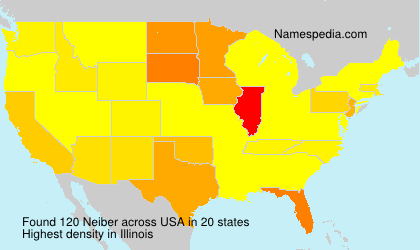 Surname Neiber in USA