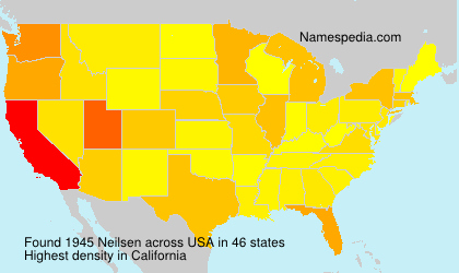 Surname Neilsen in USA