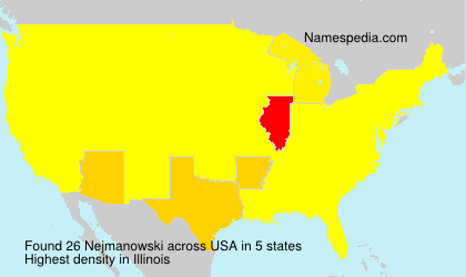 Surname Nejmanowski in USA