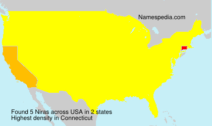 Surname Niras in USA