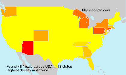 Surname Nissle in USA