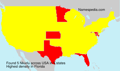 Surname Nkurlu in USA