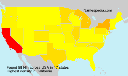 Surname Nln in USA