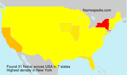 Surname Nohai in USA