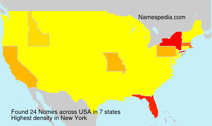Surname Nomes in USA