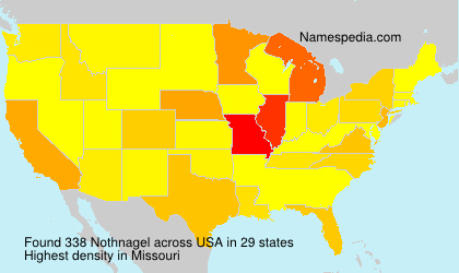 Surname Nothnagel in USA
