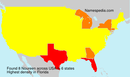 Surname Noureen in USA