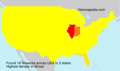 Surname Nowarita in USA