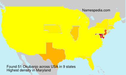Surname Okubanjo in USA