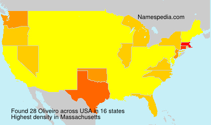 Surname Oliveiro in USA