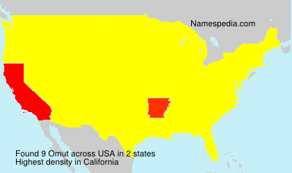 Surname Omut in USA