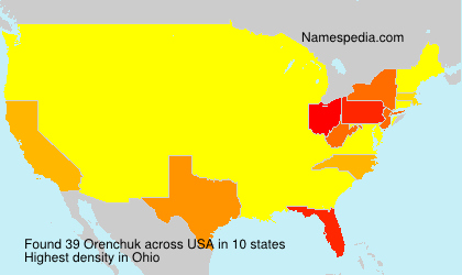 Surname Orenchuk in USA