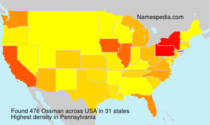 Surname Ossman in USA