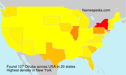 Surname Otruba in USA