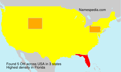Surname Ottl in USA
