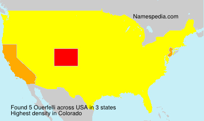 Surname Ouerfelli in USA