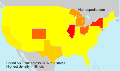 Surname Ozuk in USA