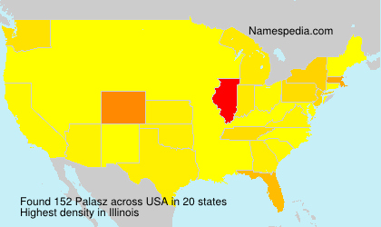 Surname Palasz in USA
