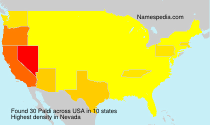Surname Paldi in USA