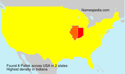 Surname Pallok in USA