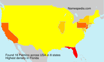 Surname Palmino in USA
