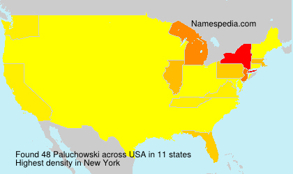 Surname Paluchowski in USA