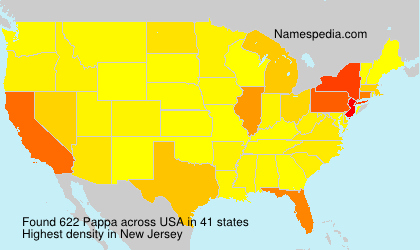 Surname Pappa in USA