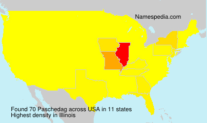 Surname Paschedag in USA
