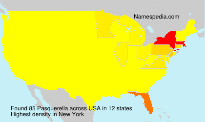 Surname Pasquerella in USA