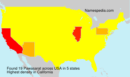 Surname Pawasarat in USA
