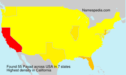 Surname Payad in USA