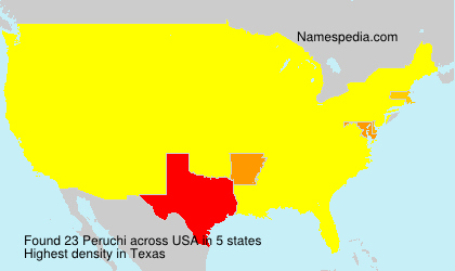 Surname Peruchi in USA